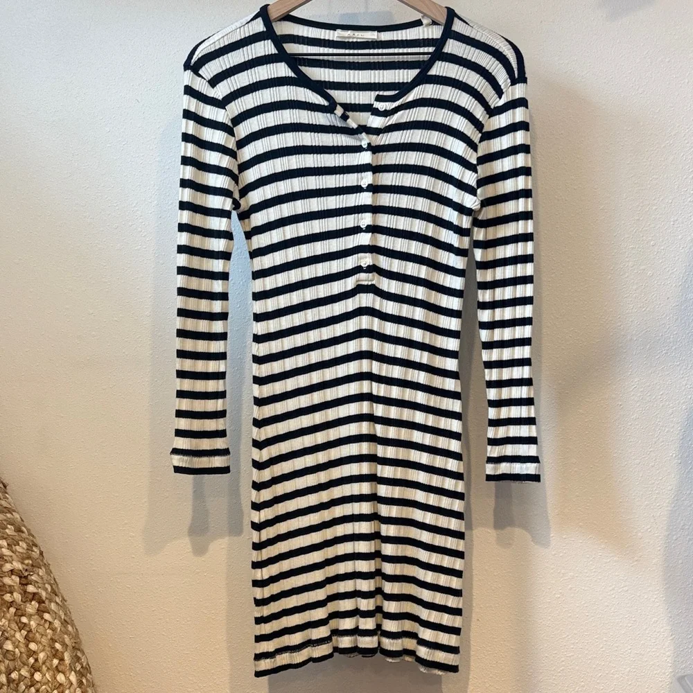 Dôen Como dress in Marina San Simeon Stripe - Picture 3 of 4